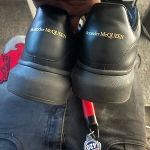 Alexander McQueen Black Chunky Sole Sneakers